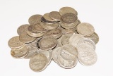 LOT OF 52 SILVER DIMES