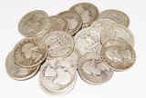 LOT OF 25 SILVER QUARTERS