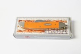 BRAND NEW CASE STOCKMAN ORANGE KNIFE