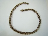 HEAVY 2.17 OUNCE BRAIDED STERLING SILVER NECKLACE