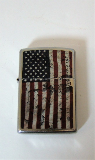 AMERICAN FLAG ZIPPO LIGHTER