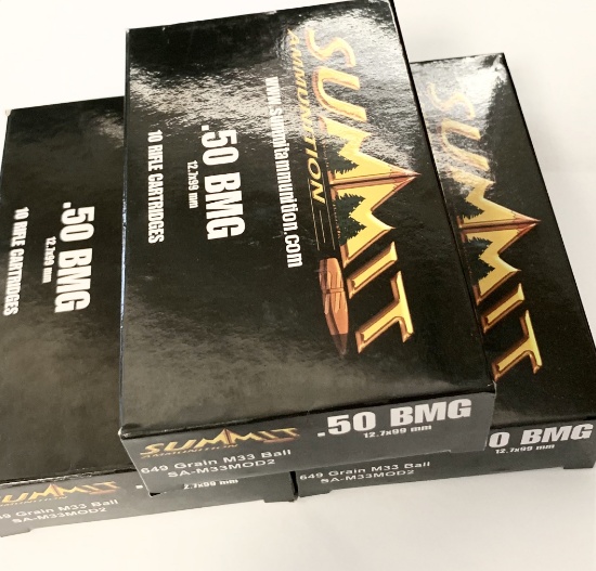 SUMMIT 50BMG AMMO