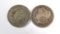 1897-O & 1880-O MORGAN SILVER DOLLARS