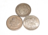 LOT OF 3 1921 MORGAN SILVER DOLLARS