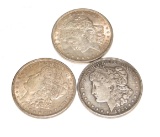 LOT OF 3 1921 MORGAN SILVER DOLLARS