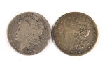 1879-S & 1880-S MORGAN SILVER DOLLARS