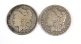 1891 & 1880-O MORGAN SILVER DOLLARS