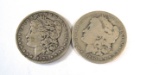 1879 & 1890-O MORGAN SILVER DOLLARS