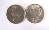 1922 & 1923 PEACE SILVER DOLLARS