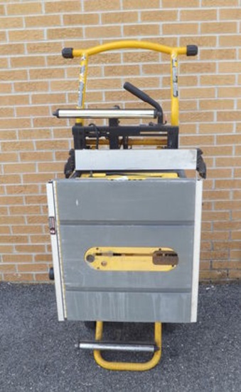 DEWALT TABLE SAW & STAND IN GREAT RUNNING CONDITION (LOCAL PICK UP ONLY)