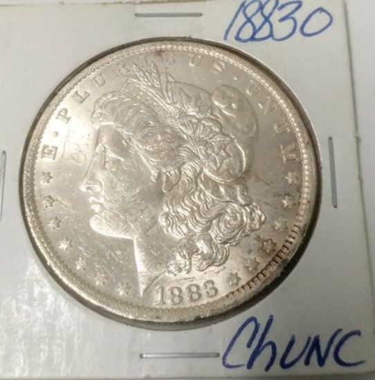 1883-O UNC MORGAN SILVER DOLLAR