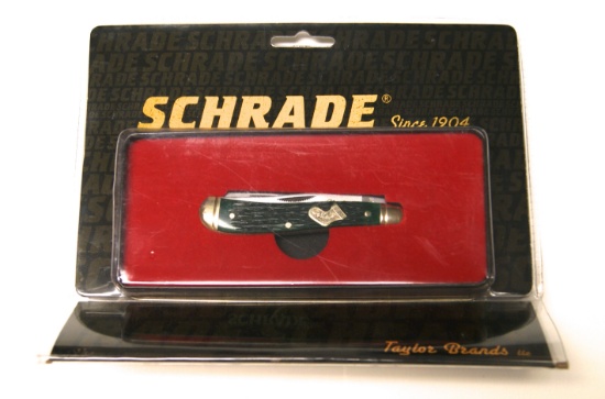 SCHRADE LIMITED EDITION CHRISTMAS KNIFE IN TIN