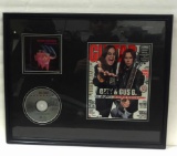 CERTIFIED AUTOGRAPHED FRAMED AND MATTED OZZY OSBOURNE PIECE