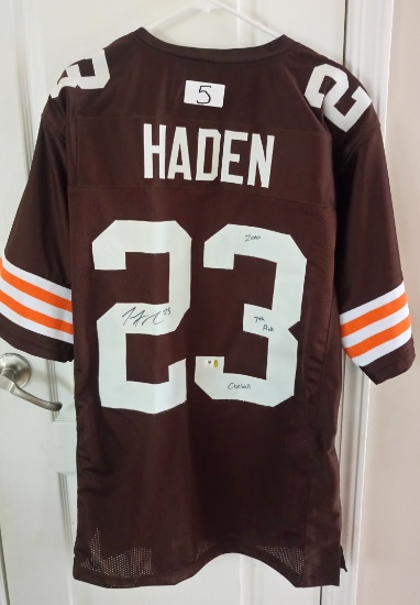 AUTOGRAPHED JOE HADEN JERSEY WITH COA