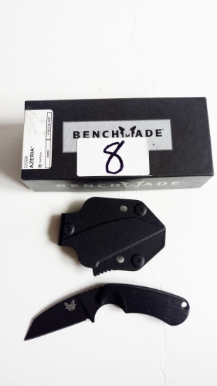 BENCHMADE 125BK FIXED BLADE KNIFE NEW IN BOX