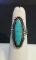 STERLING SILVER NATIVE AMERICAN STYLE TURQUOISE RING