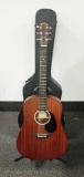 ICONIC MARTIN DRS1 ACOUSTIC GUITAR WITH CASE