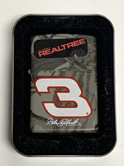 BRAND NEW REAL TREE EARNHARDT ZIPPO LIGHTER