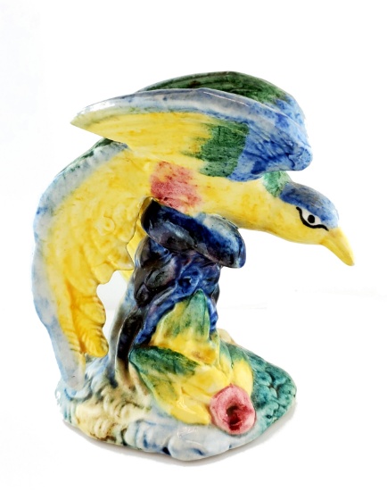 AMAZING RARE STANGL BIRD OF PARADISE POTTERY STATUE