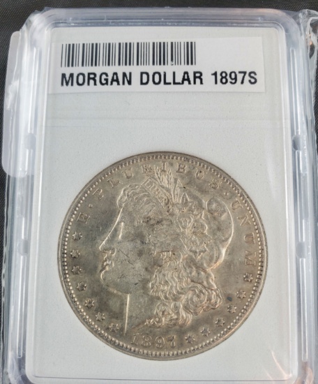 1897 S MORGAN SILVER DOLLAR
