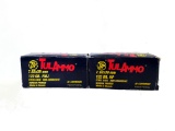 LOT OF 2 40 ROUND BOXES OF TUL AMMO 7.62X39