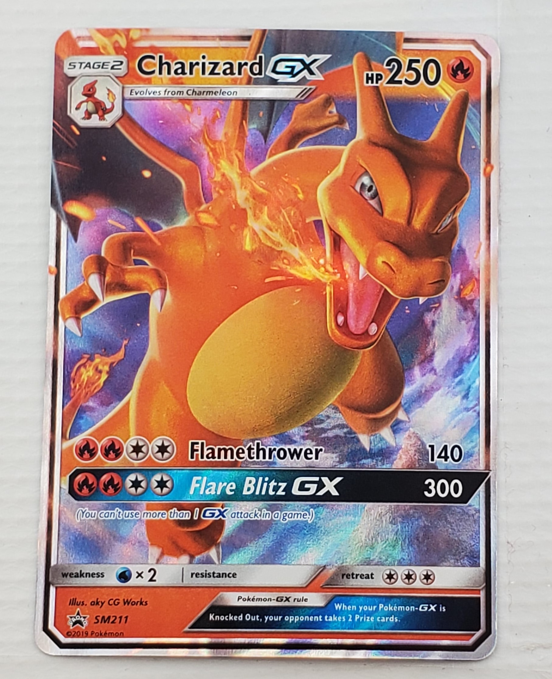 POKEMON CHARIZARD GX STAGE 2 | Proxibid POKEMON CHARIZARD GX STAGE 2 | Proxibid