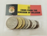 COINS FROM THE KINGDOM OF BELGIUM