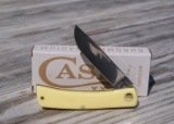 CASE XX SMOOTH YELLOW SOD BUSTER JR. KNIFE NEW IN BOX