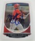 2013 Bowman Chrome Prospects Michael Taylor In Person Auto