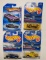 Lot Of 4 New In Package Hotwheels New Old Stock