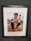 Al Kaline Autographed 8x10 Picture Framed And Matted With Coa