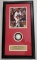 David Freese 2011 World Series & Champion Autographed World Series Ball Framed With Picture & Plaque