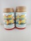 Lazer Tag World Of Wonder 1986 Thermos Lot Of 2