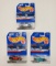 Lot Of 3 New In Package 1999 First Editions Hotwheels