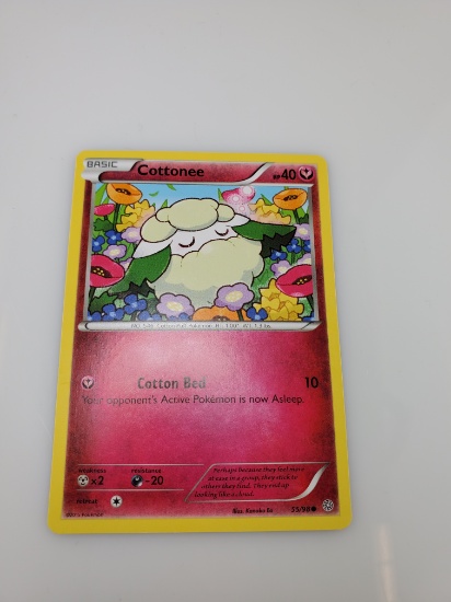 Cottonee Pokemon Basic Card
