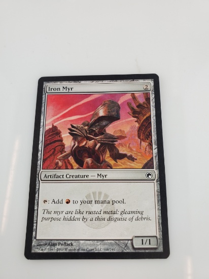 Iron Myr Magic The Gathering Card