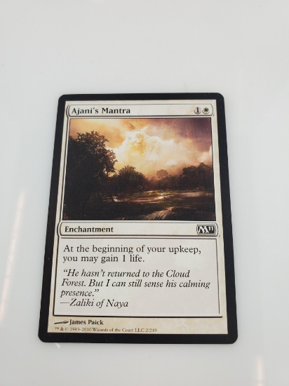 Magic The Gathering Card Ajani's Mantra