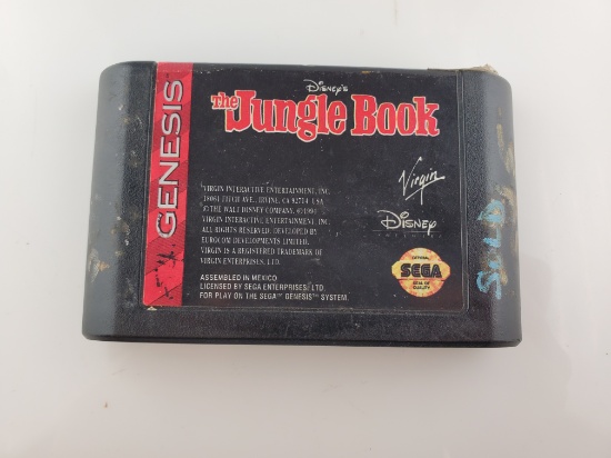 The Jungle Book Sega Genesis Game