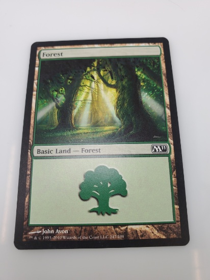 Forest Magic The Gathering Card