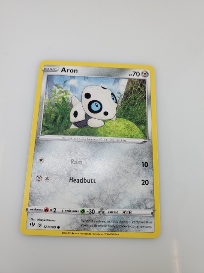 Aron Pokemon Basic Card