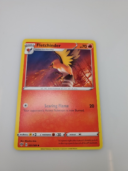 Fletchinder Stage 1 Pokemon Card