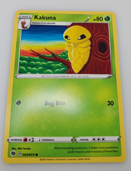 Kakuna Stage 1 Pokemon Card