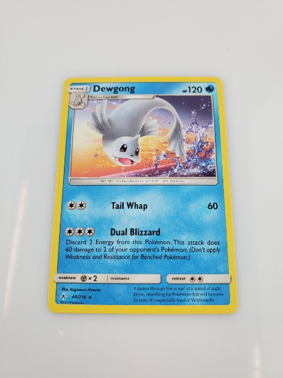 Dewgong Stage 1 Pokemon Card