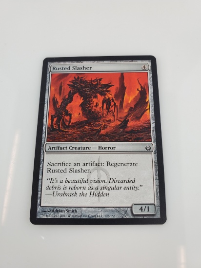 Rusted Slasher Magic The Gathering Card