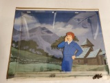 Original Animation Cel From Ghost Busters Cartoon