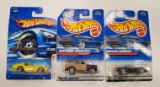 Lot Of 3 New In Package Hotwheels New Old Stock