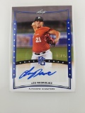 Leaf Perfect Game Leo Rodriguez Auto Numbered Card 3/25
