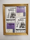 Arlo Guthrie Concert Memorbillia Signed