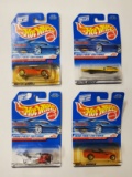 Lot Of 4 New In Package 1998 First Edition Hotwheels