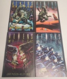 ALIEN HIVE SET OF 4 COMICS ALL SIGNED BY JERRY PROSSER